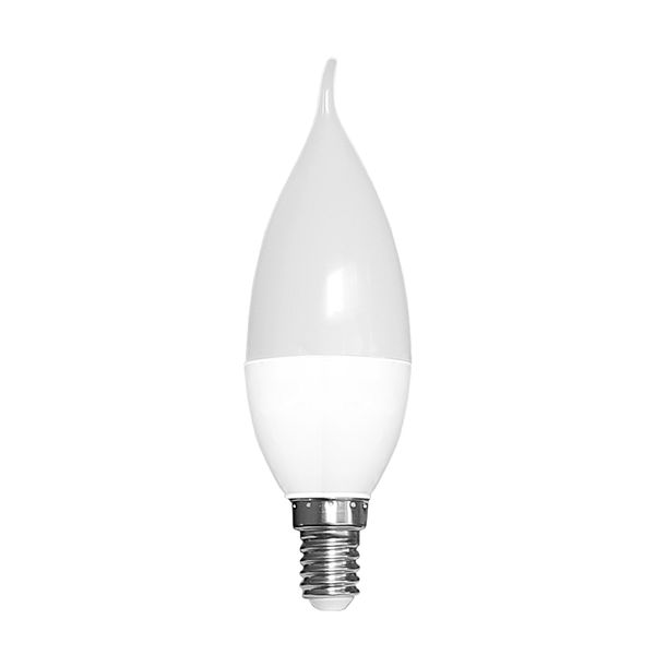 لامپ اس ام دی 7 وات ای دی سی مدل شمعی اشکی  پایه E14