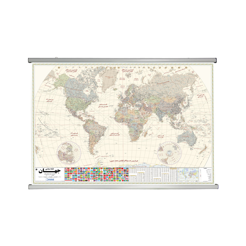 نقشه انتشارات گیتاشناسی نوین مدل جهان کد L520SEP