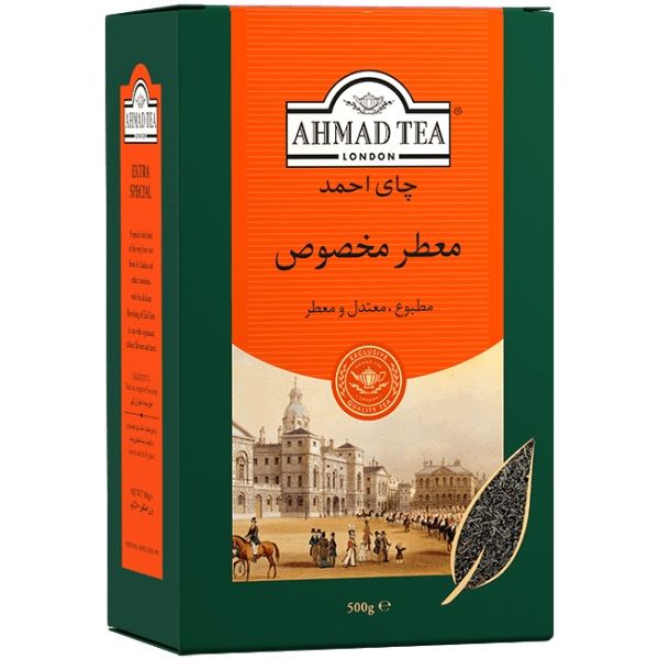چای معطر چای احمد - 500 گرم بسته 12 عددی