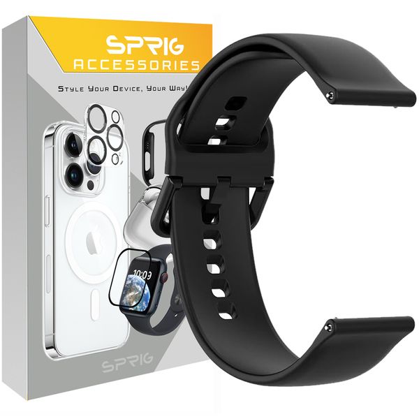 بند اسپریگ مدل Silicone SGK TW مناسب برای ساعت هوشمند ایمیکی SF1 / SF1E / SE1 / ST1