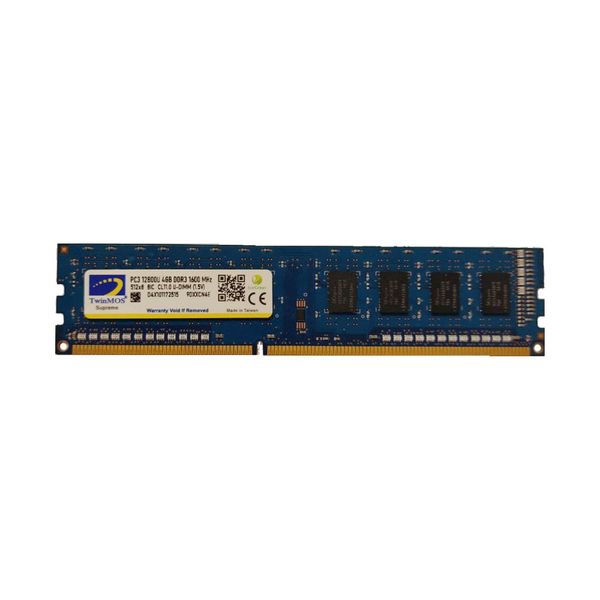 رم دسکتاپ DDR3 تک کاناله 1600 مگاهرتز CL11 تواینموس مدل 9DXXCN4E ظرفیت 4 گیگابایت