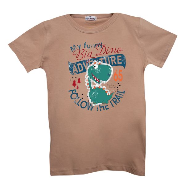 تی شرت آستین کوتاه  بچگانه مدل دایناسور کد 31