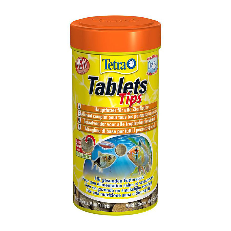 غذای ماهی تترا مدل Tablets Tips بسته 300 عددی