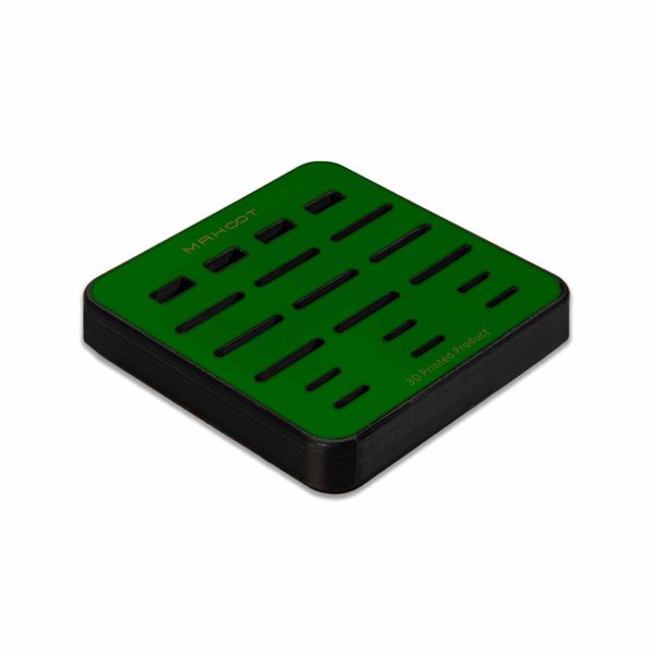 نظم دهنده فضای ذخیره سازی ماهوت مدل Metallic-Green-496 مناسب برای فلش و مموری کارت