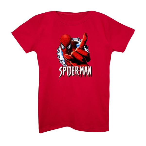 تی شرت آستین کوتاه پسرانه مدل مرد عنکبوتی کد‌ ۱۲
