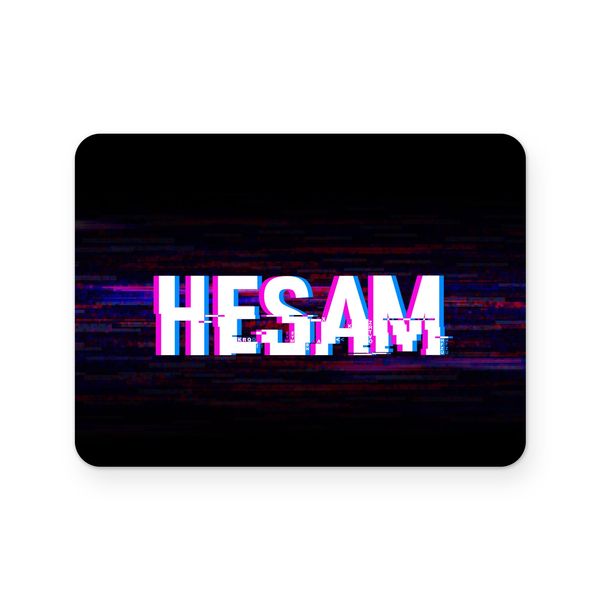 برچسب تاچ پد دسته بازی  پلی استیشن 4 ونسونی طرح HESAM