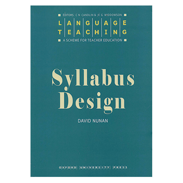 کتاب Syllabus Design اثر DAVID NUNAN انتشارات زبان مهر