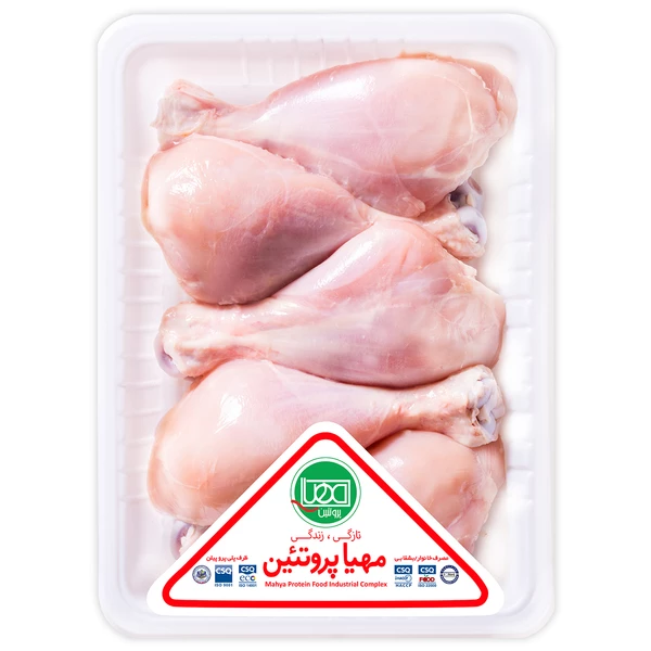 ساق بی پوست ساده مرغ مهیا پروتئین مقدار 0.9 کیلوگرم