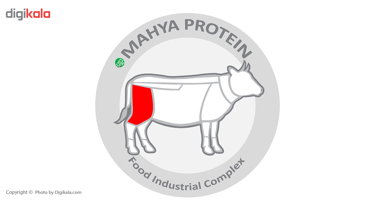 گوشت قیمه‌ای گوساله مهیا پروتئین مقدار 0.5 کیلوگرم