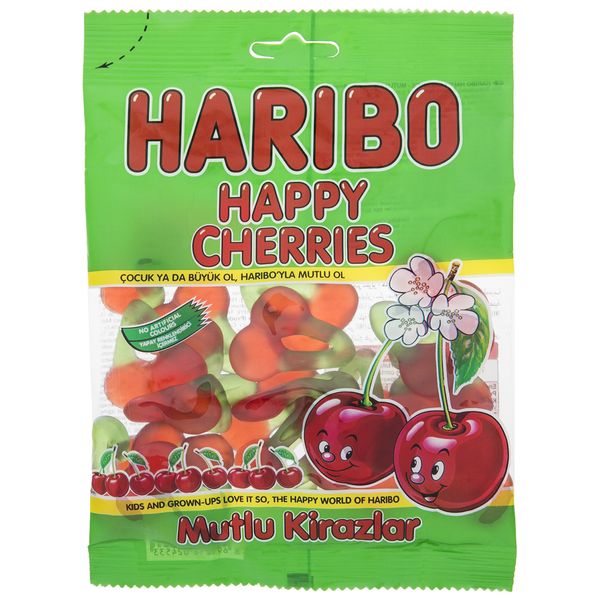 پاستیل هاریبو مدل Happy Cherries مقدار 130 گرم