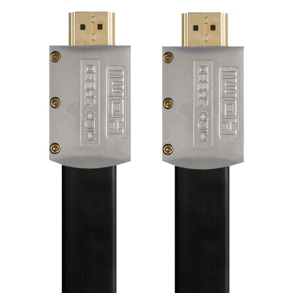 کابل تخت HDMI 2.0 کی نت پلاس مدل KP-HC171 به طول 40 متر 