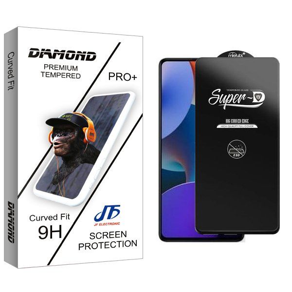 محافظ صفحه نمایش جی اف مدل Diamond SuperD_ESD مناسب برای گوشی موبایل شیائومی Redmi Note 12 Pro Plus