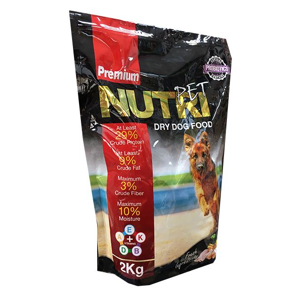 غذای خشک سگ نوتری پت مدل 29% پروتئین وزن 2 کیلوگرم