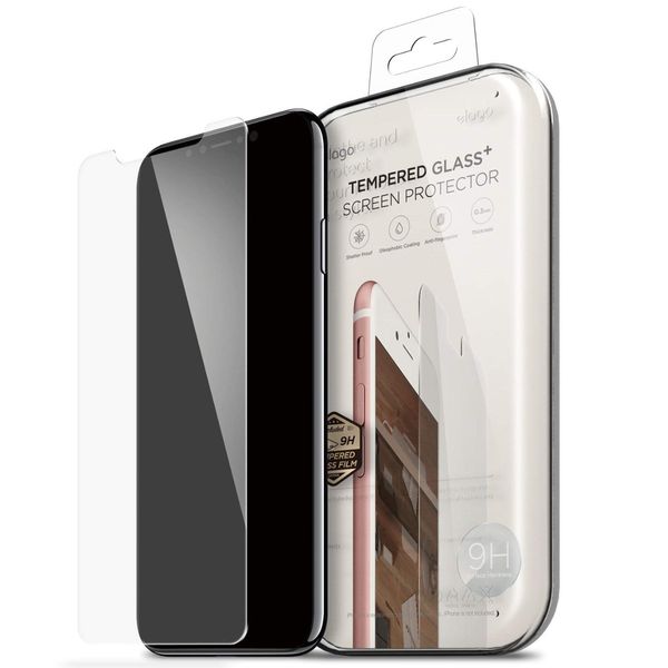 محافظ صفحه نمایش شیشه ای مدل ES8-TG مناسب برای گوشی موبایل اپل iPhone X