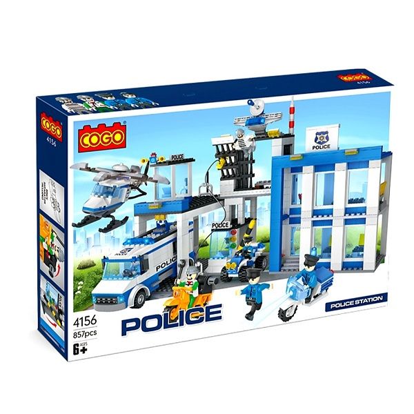 ساختنی کوگو مدل ایستگاه مرکزی پلیس کد 4156