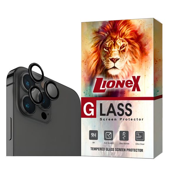 محافظ لنز دوربین لایونکس مدل RINGISLLI مناسب برای گوشی موبایل اپل iPhone 12 Pro Max