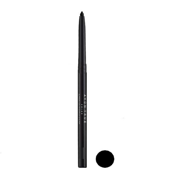 مداد چشم آون مدل Avon True Color Glimmersticks Waterproof رنگ Black