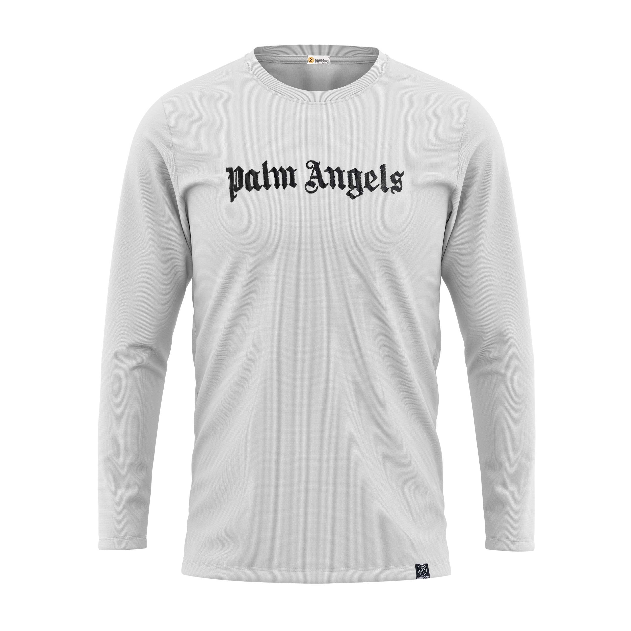 تی شرت آستین بلند مردانه پاتیلوک مدل Palm Angles کد 331617