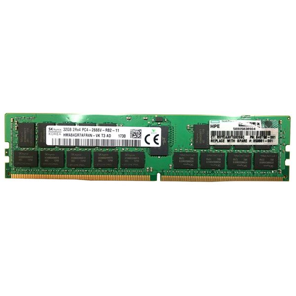 رم سرور DDR4 تک کاناله 2933 مگاهرتز CL17 اچ پی ای مدل 2Rx4 PC4 2933Y ظرفیت 16 گیگابایت