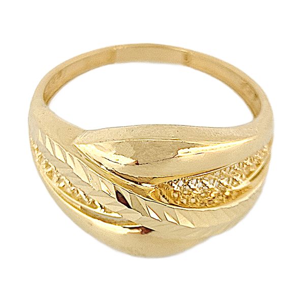 انگشتر طلا 18 عیار زنانه طلا و جواهرسازی افرا مدل تراش 220