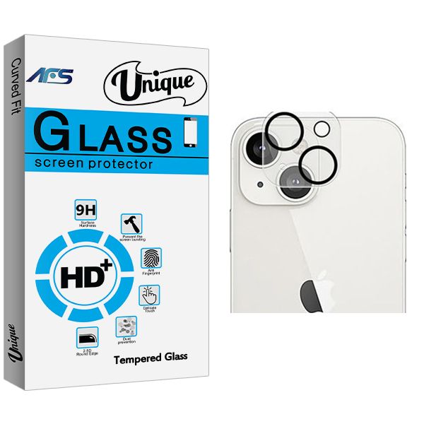 محافظ لنز دوربین ای اف اس مدل Unique Glass FLL مناسب برای گوشی موبایل اپل iPhone 13