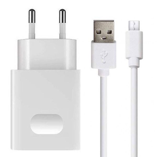 شارژر دیواری هوآوی مدل 2A 9W به همراه کابل تبدیل microusb