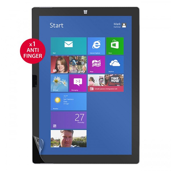 محافظ صفحه نمایش پورو مدل Ilsalvadisplay Anti Finger مناسب برای تبلت مایکروسافت Surface Pro 3