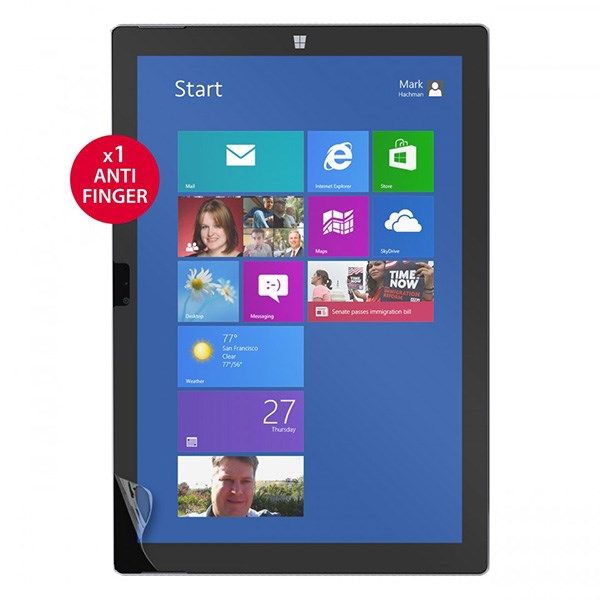 محافظ صفحه نمایش پورو مدل Ilsalvadisplay Anti Finger مناسب برای تبلت مایکروسافت Surface Pro 3