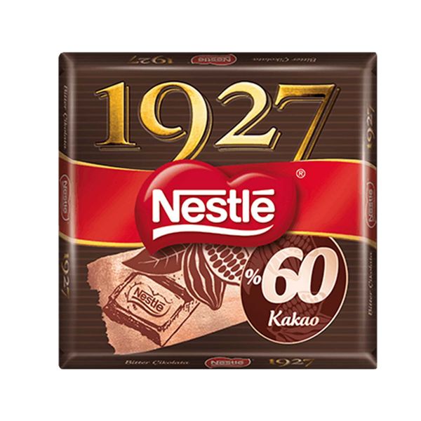 شکلات تخته ای تلخ %70 1927 نستله - 65 گرم