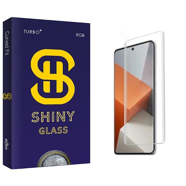 محافظ صفحه نمایش آتوچبو مدل Shiny UV مناسب برای گوشی موبایل شیائومی Redmi note 13 Pro Plus 5G
