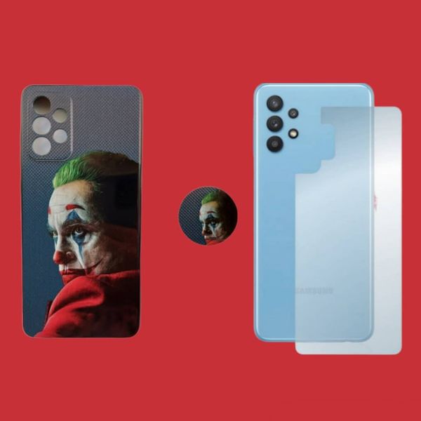 کاور گریفین مدل Joker Collection مناسب برای گوشی موبایل سامسونگ Galaxy A52 4G / A52 5G / A52S به همراه پاپ سوکت و محافظ پشت گوشی 