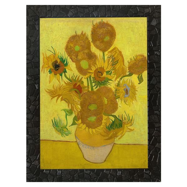 تابلو چاپ سی طرح گل های آفتاب گردان کد L0144