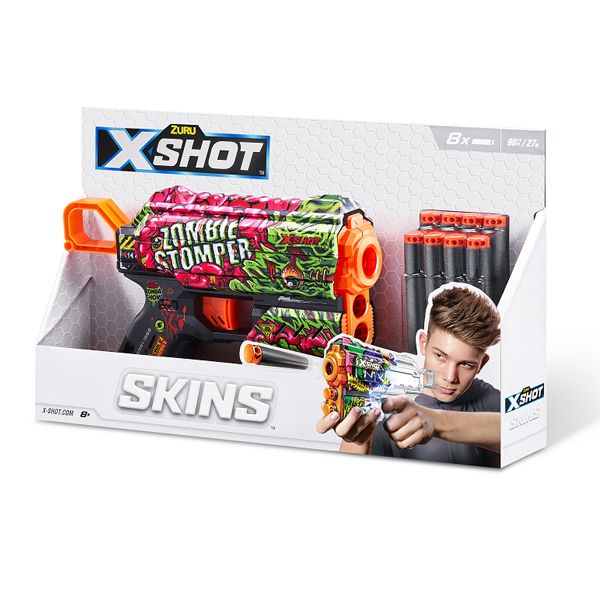  تفنگ بازی زورو مدل Flux Zombie Stomper -X-Shot