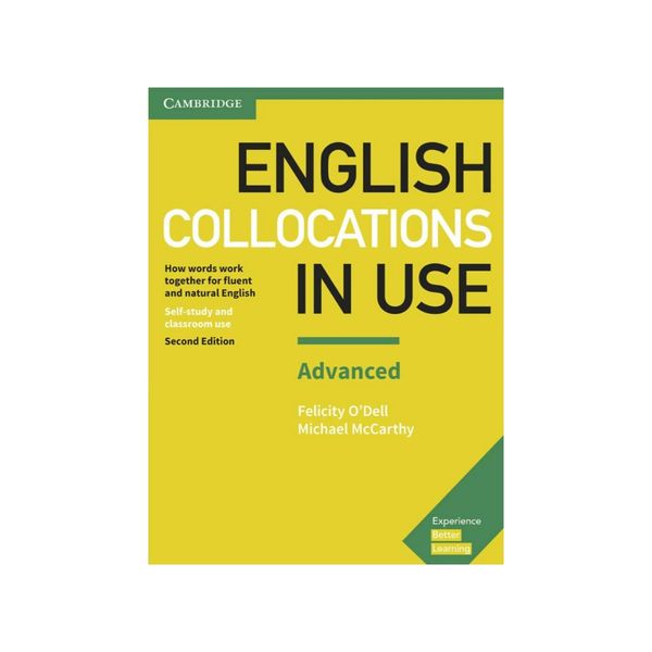 کتاب English collocation in use advanced اثر M. McCarthy &amp; F.ODell انتشارات کمبریج 