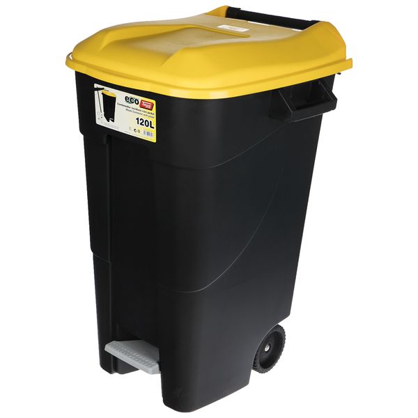 سطل زباله پدالی تایگ مدل 423017 گنجایش 120 لیتر