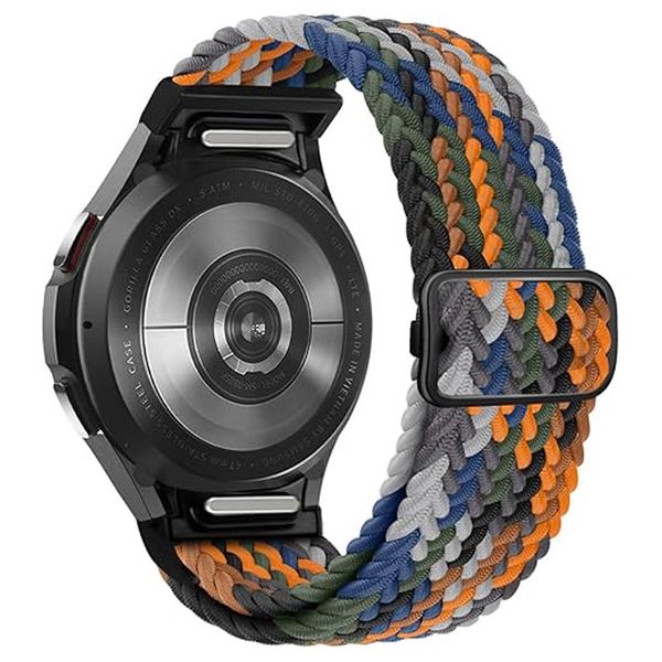 بند مسیر مدل Camouflage Solo One-Click مناسب برای ساعت هوشمند سامسونگ Galaxy Watch 4 40mm /44mm /Classic 42mm /Classic 46mm / Watch 5 40mm/44mm/Pro 45mm/ Watch 6 40mm/44mm/Classic 43mm/Classic 47mm