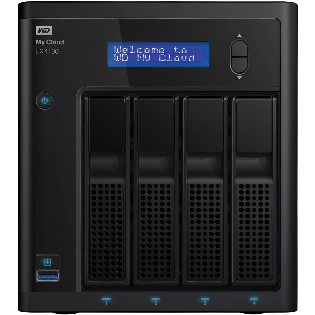 ذخیره ساز تحت شبکه 4Bay وسترن دیجیتال مدل My Cloud EX4100 ظرفیت 8 ترابایت