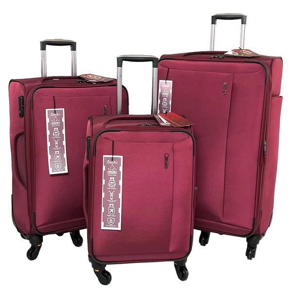 مجموعه سه عددی چمدان سرجیو مدل VIP