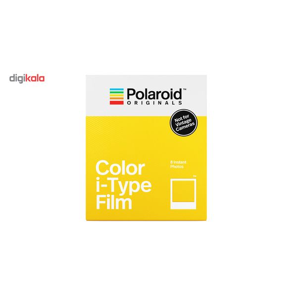 کاغذ چاپ سریع پولاروید مدل Color i-type بسته 8 عددی مخصوص دوربین Polaroid OneStep2