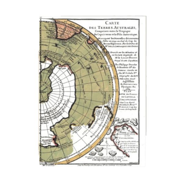 کارت پستال مریخ مدل Map of world 16011