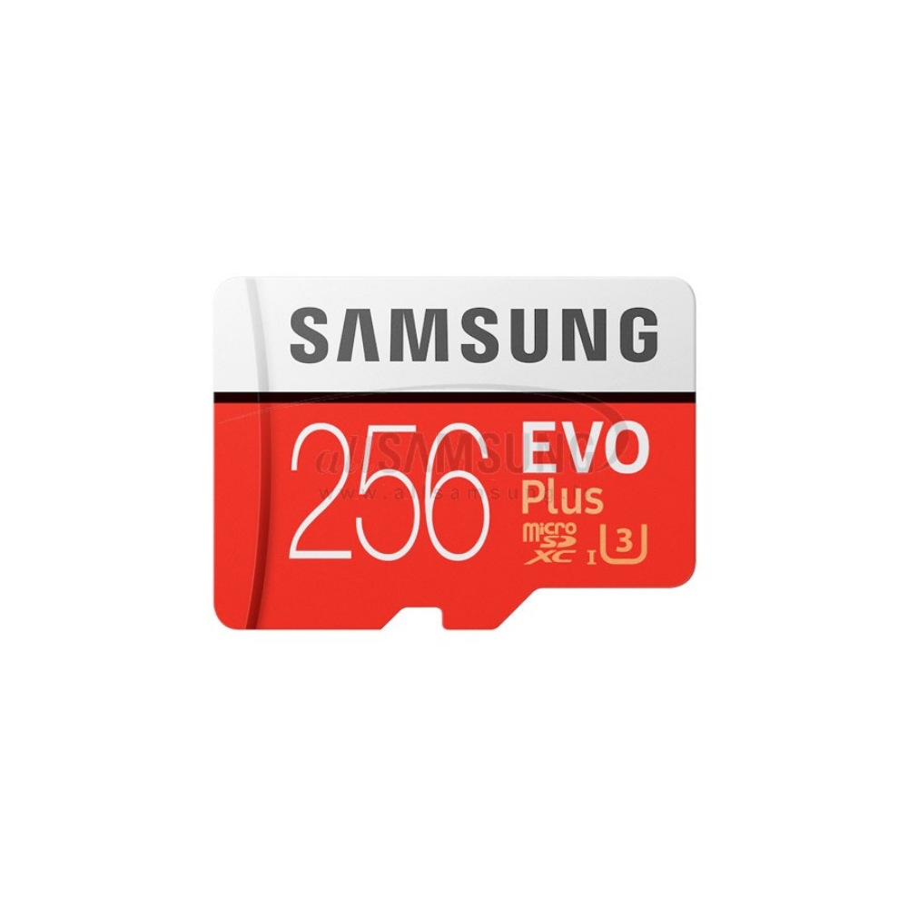 کارت حافظه microSDXC سامسونگ مدل Evo PLUS کلاس 10 استاندارد UHS-I U3 سرعت 100MBps ظرفیت 256 گیگابایت