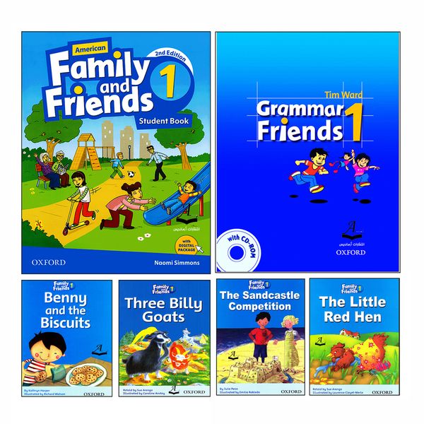 کتاب Family And Friends 1 اثر جمعی از نویسندگان انتشارات آرماندیس شش جلدی