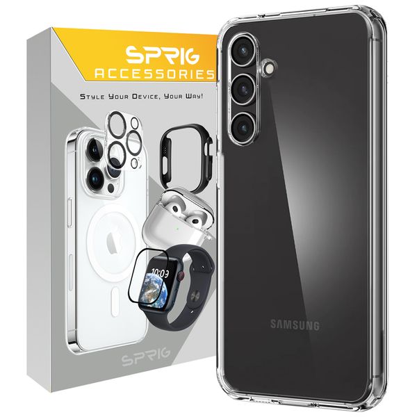 کاور اسپریگ مدل Clear-SP مناسب برای گوشی موبایل سامسونگ Galaxy S23 FE 5G