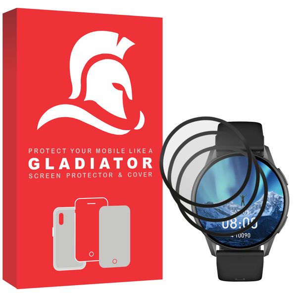 محافظ صفحه نمایش گلادیاتور مدل GWP3000 مناسب برای ساعت هوشمند کیسلکت K11 بسته سه عددی