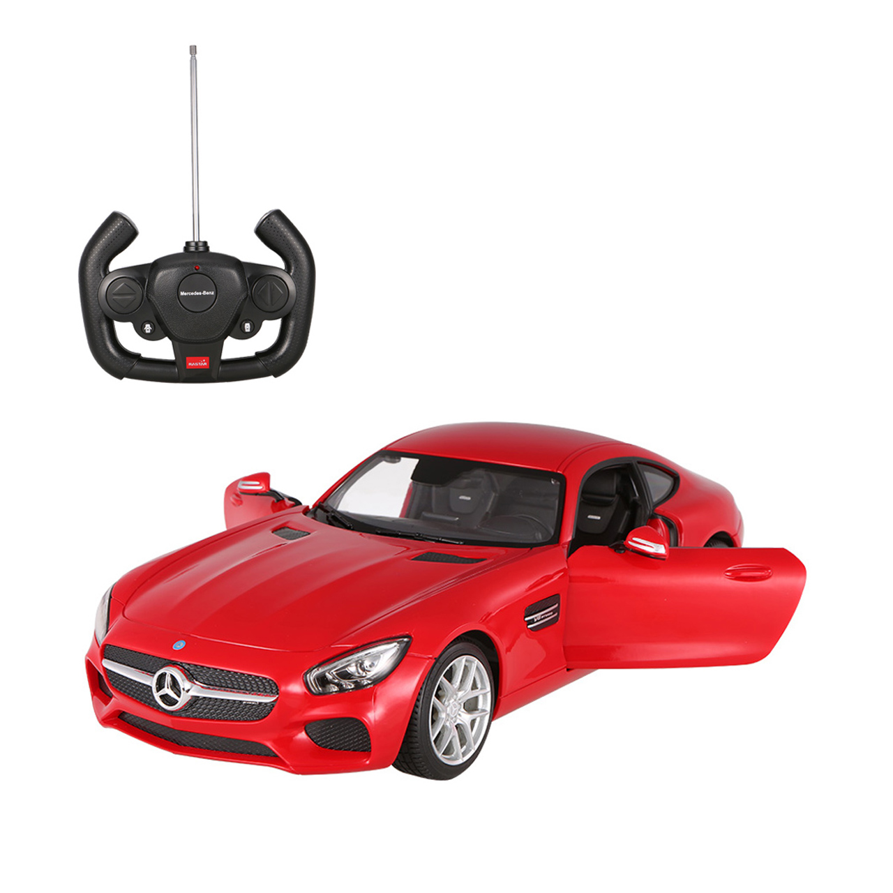ماشین بازی کنترلی رستار مدل Mercedes-AMG GT-Red
