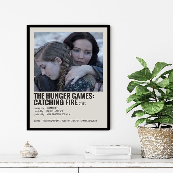 تابلو آتریسا طرح پوستر فیلم The Hunger Games: Catching Fire مدل ATM807