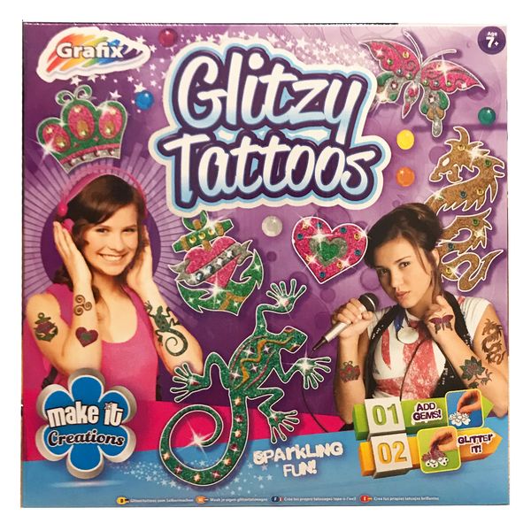 بازی آموزشی گرافیکس مدل Glitzy Tattoos