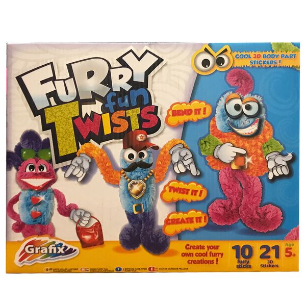 بازی آموزشی گرافیکس مدل Furry Fun Twists