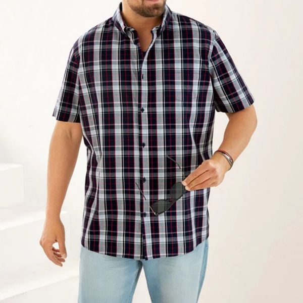 پیراهن آستین کوتاه مردانه مدل L7070