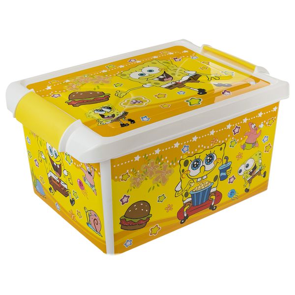 جعبه اسباب بازی هوم کت مدل Sponge Bob